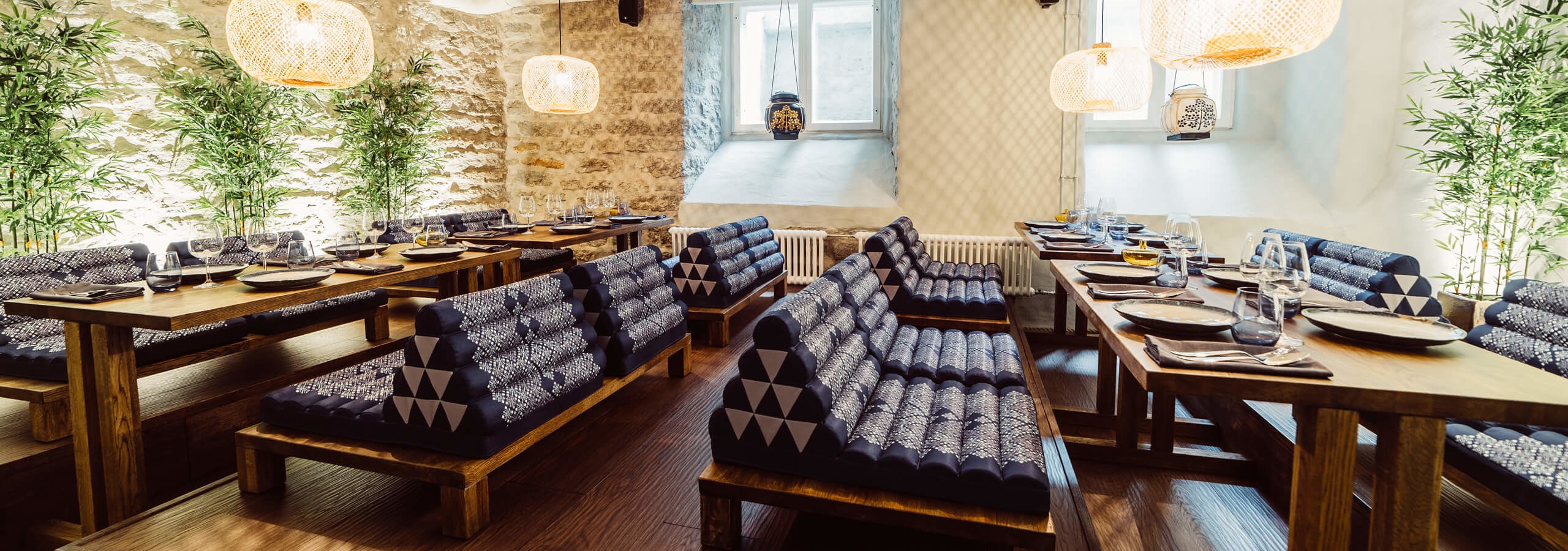 The interior of restaurant NOK NOK
